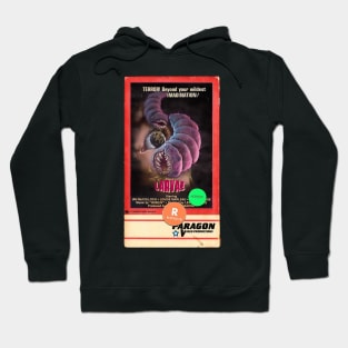 Larvae paragon video VHS art v2 Hoodie